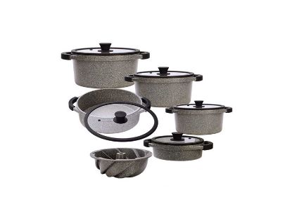 تصویر سرویس 11 پارچه مُنارک پلاس زرساب MP-8500